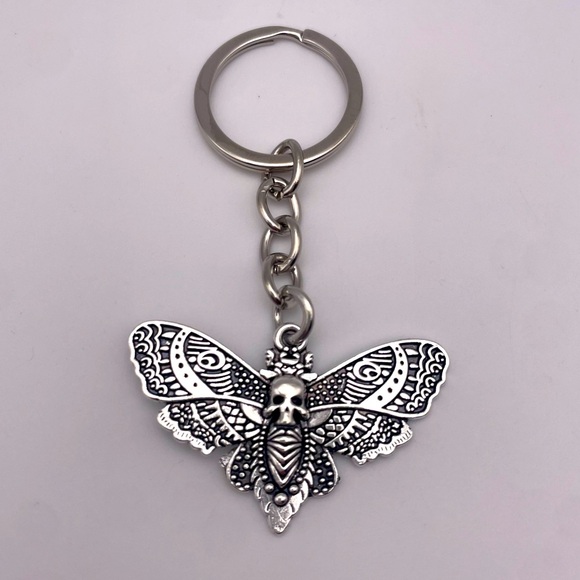 Skeleton Moth | Bag Charm | Keychain (Brand New!) ❤️ - Picture 2 of 6